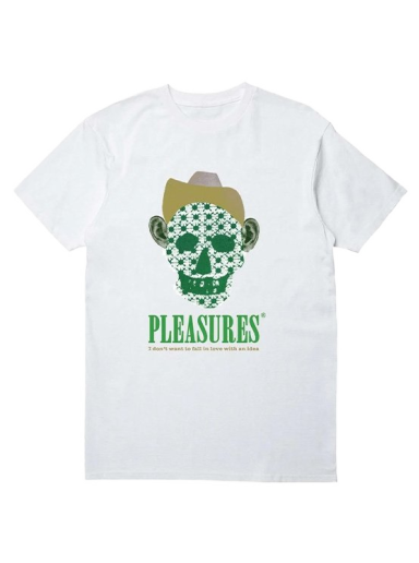 T-paita Pleasures Cowboy Tee Valkoinen | P22F059-WHITE