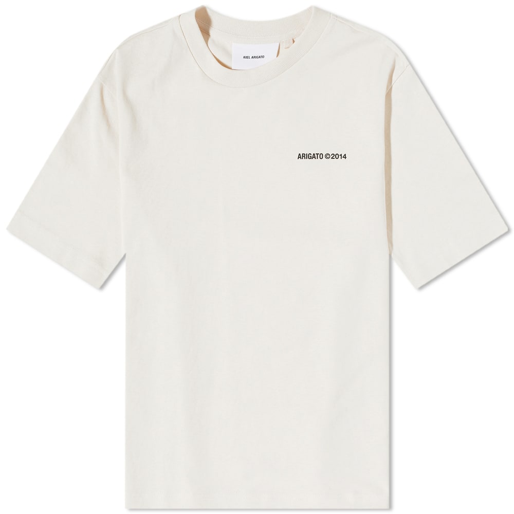 T-paita AXEL ARIGATO Monogram Tee Beige | A1127001, 0