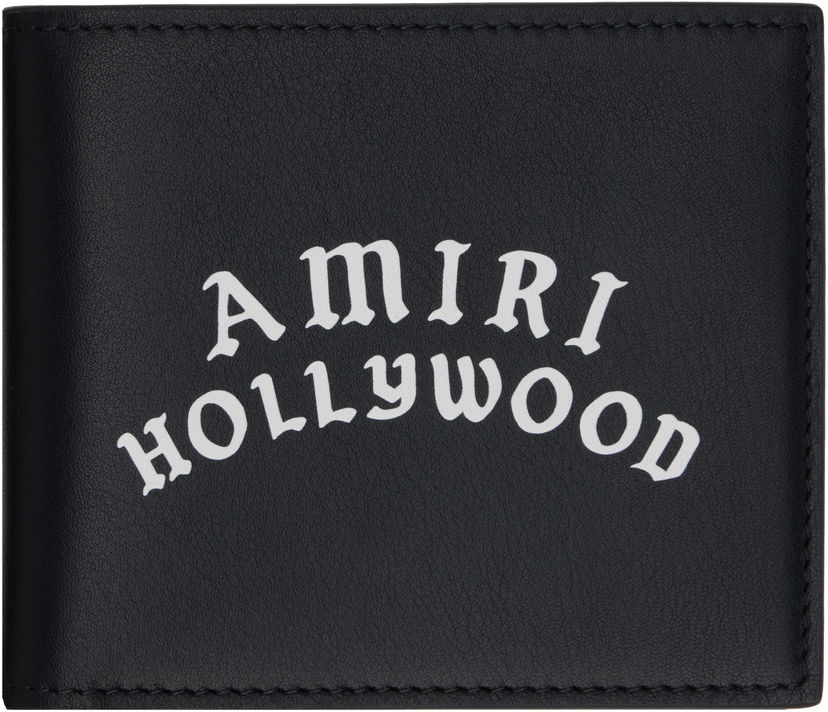 Lompakko AMIRI AMIRI Hollywood Bifold Wallet Musta | AMACBI1020