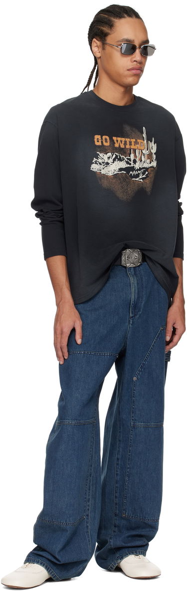 Vyöt ISABEL MARANT Isabel Marant Tulsy Leather Belt Musta | 25PCE308CHA-C1B03J, 2