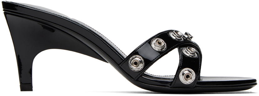 Asusteet The Attico Attico Cosmo Heeled Sandals Musta | 241WS777 E056S