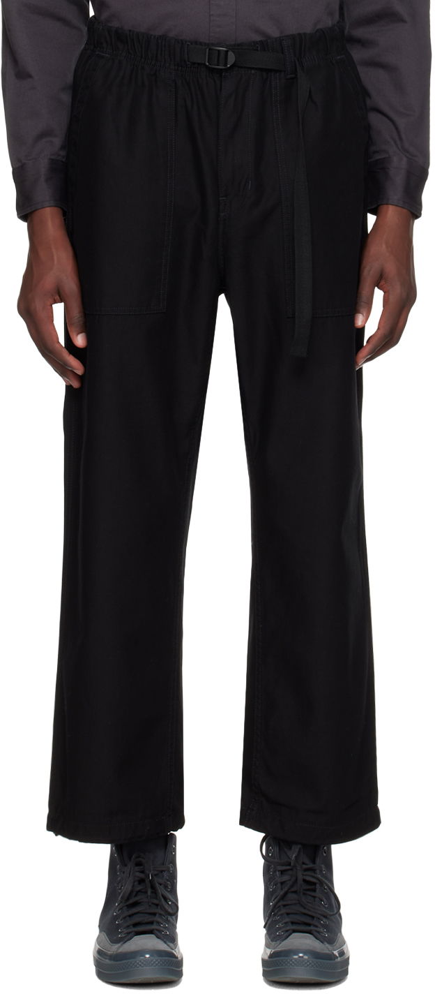 Cargo housut Carhartt WIP Black Hayworth Workwear Trousers Musta | I033135