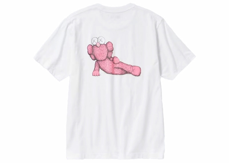 T-paita KAWS KAWS x Uniqlo UT Short Sleeve Graphic T-Shirt Valkoinen | 467774