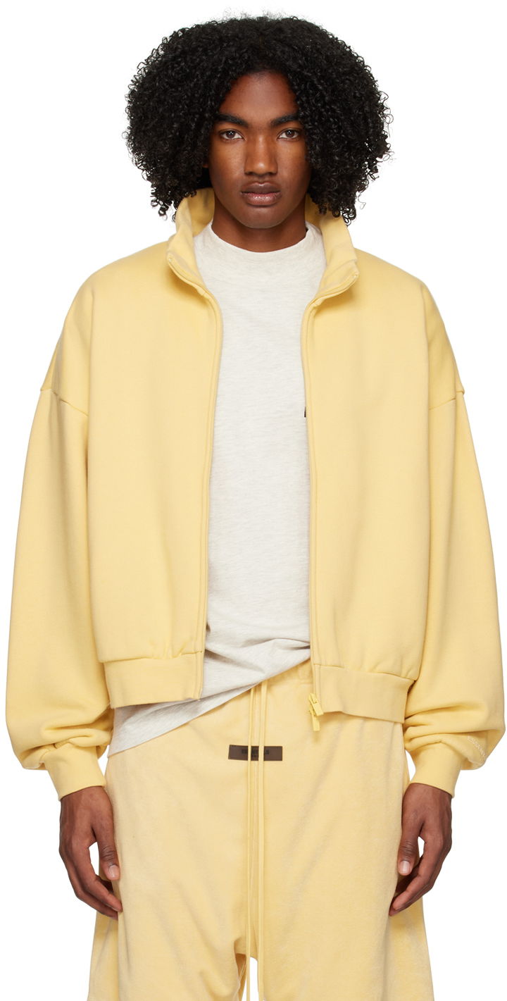 Huppari Fear of God ESSENTIALS Full Zip Jacket Keltainen | 192BT225072FW