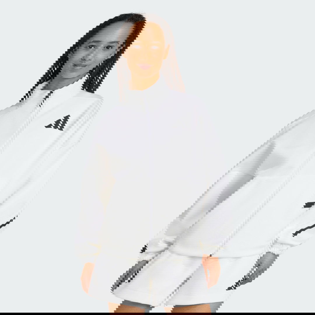 Takki adidas Performance Z.N.E. Full-Zip Jacket Valkoinen | JL7331, 0