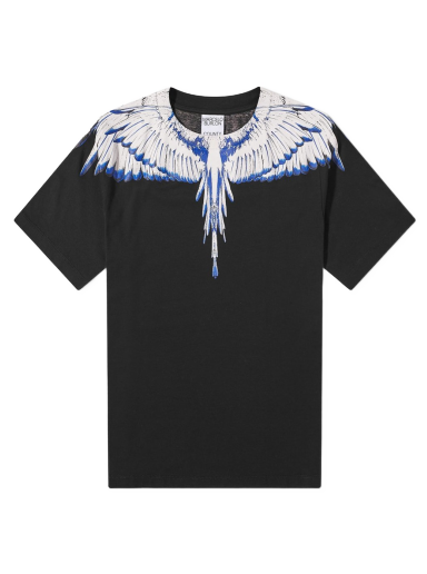 T-paita Marcelo Burlon Icons Wings Tee Musta | CMAA018C99JER0011001