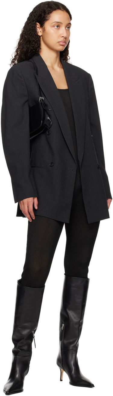 Vaatteet Aeyde Aeyde Tula Leather Tall Boots Musta | A11-KB-TULP75ST95-FW24-800-001, 4