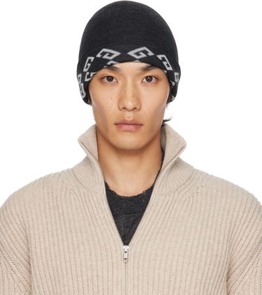 Pipo Givenchy Givenchy 1972 Monogram Reversible Beanie Musta | 710003975001-U7930, 0