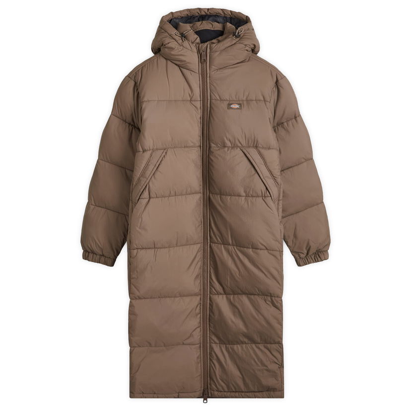 Takit Dickies Alatna Long Puffer Coat Ruskea | DK0A4XR9-900