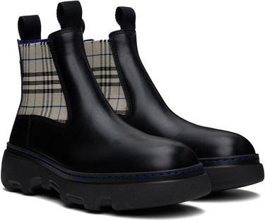 Tennarit ja kengät Burberry Burberry Creeper Low Chelsea Boots Musta | 8102718, 3