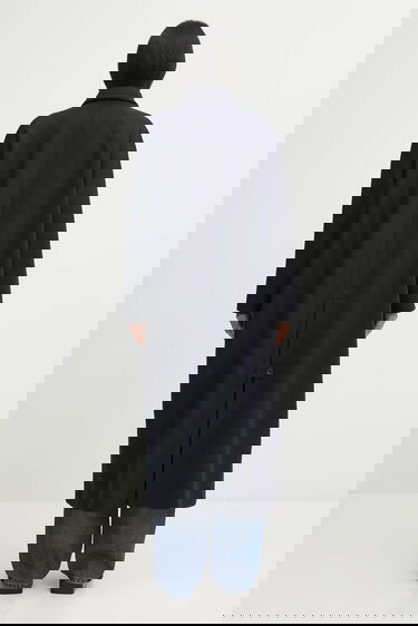 Takit A.P.C. Long Wool Blend Coat Gaia Tummansininen | WVBEB.F01533, 2