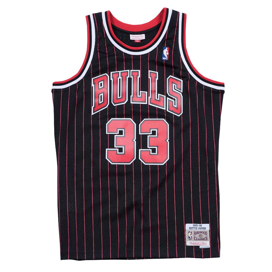 Jersey Mitchell & Ness Chicago Bulls Scottie Pippen Swingman Jersey Musta | SMJYGS18149-CBUBLCK95SPI, 0