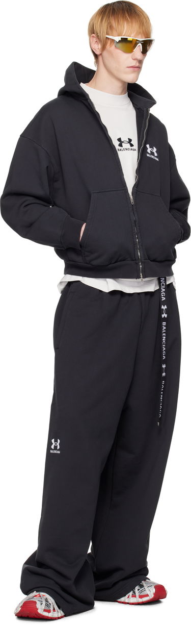 Huppari Balenciaga Under Armour Edition Zip Hoodie Musta | 803264TRVB8, 3