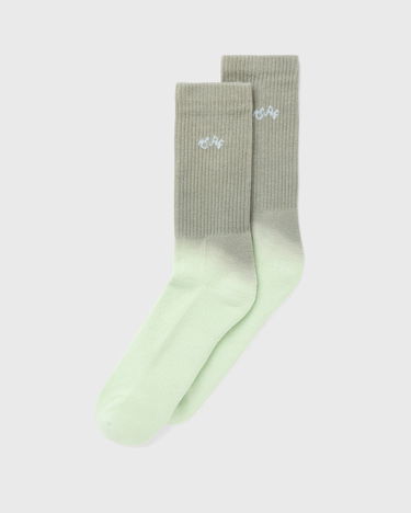 Sukat ØLÅF Gradient Signature Socks Vihreä | A210807-LIGHTSAGE, 2