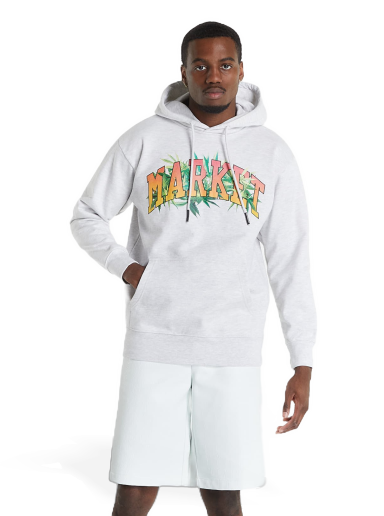 Huppari MARKET Arc Herbal Remedy Hoodie Harmaa | 397000351