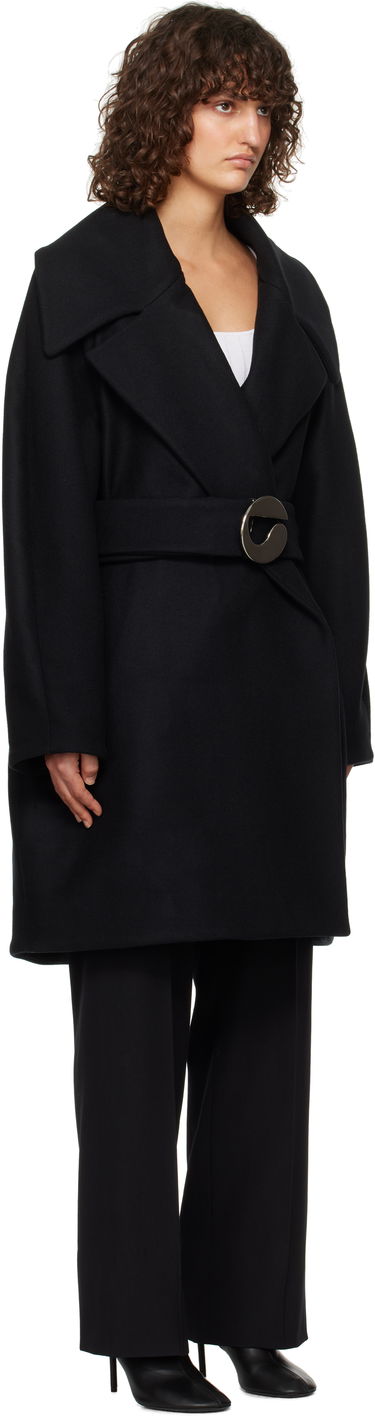 Takit Coperni Coperni Oversized Belted Coat Musta | COPM06BISF1006, 1