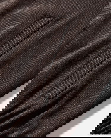 Bomber-takki OUR LEGACY Mob Jacket Track and Field Pinstripe Ruskea | M4256MT 001, 3