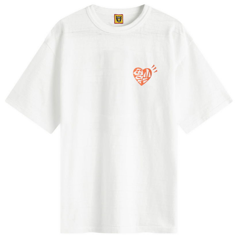 T-paita Human Made Human Made Graphic Heart T-Shirt, Size Large Valkoinen | HM29TE001-WHT