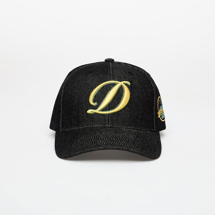 Korkki Dime DIME Cursive D Full Fit Cap Musta | DIME2SP2519BLK