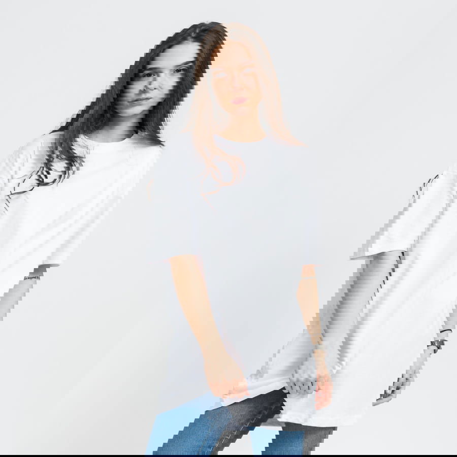 T-paita Urban Classics Oversized Boyfriend Tee Valkoinen | TB3634 white, 0