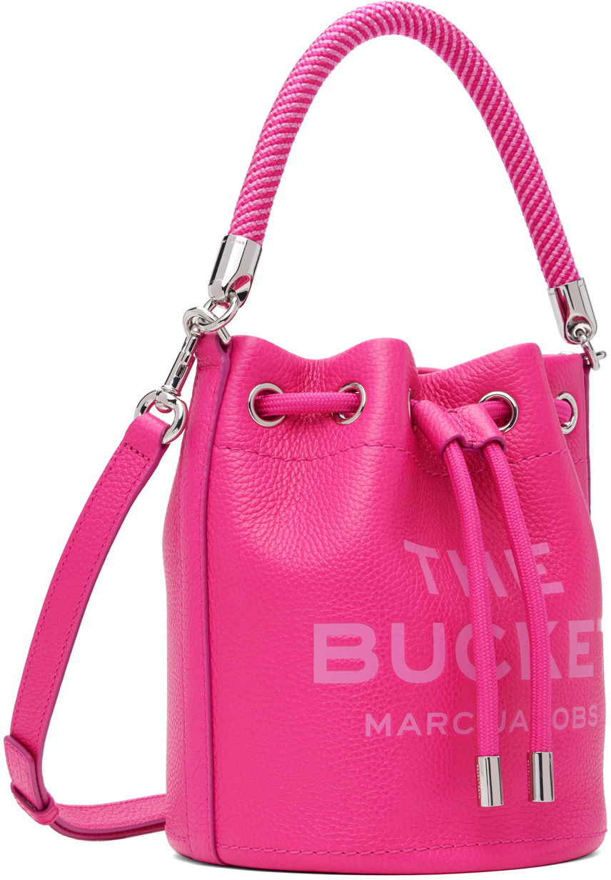 Käsilaukku Marc Jacobs Marc Jacobs 'The Leather Bucket' Bag Vaaleanpunainen | H652L01PF22, 1