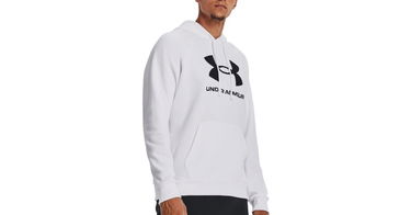 Huppari Under Armour Rival Fleece Valkoinen | 1379758-100, 1