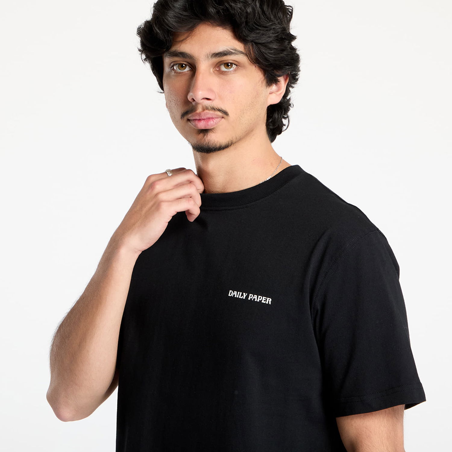 T-paita DAILY PAPER Daily Paper Wrapper T-Shirt Musta | 2513094, 1