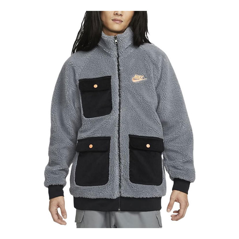 Takki Nike Sportswear Full-Zip Reversible Jacket Harmaa | DZ4713-065