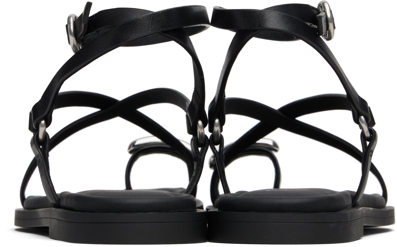 Asusteet rag & bone rag & bone Geo Toe Ring Sandals Musta | WFF25PF1011LE11, 1