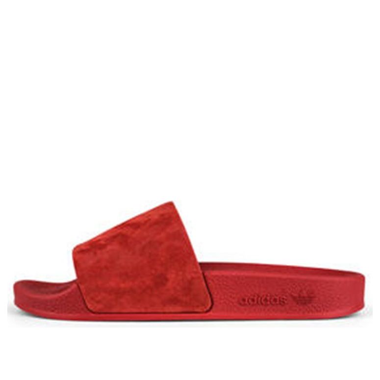 Tennarit ja kengät adidas Originals adidas Adilette Suede Slide Punainen | CM8412