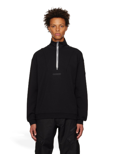 Huppari Moncler Half-Zip Sweatshirt Musta | I10918G00016899W4