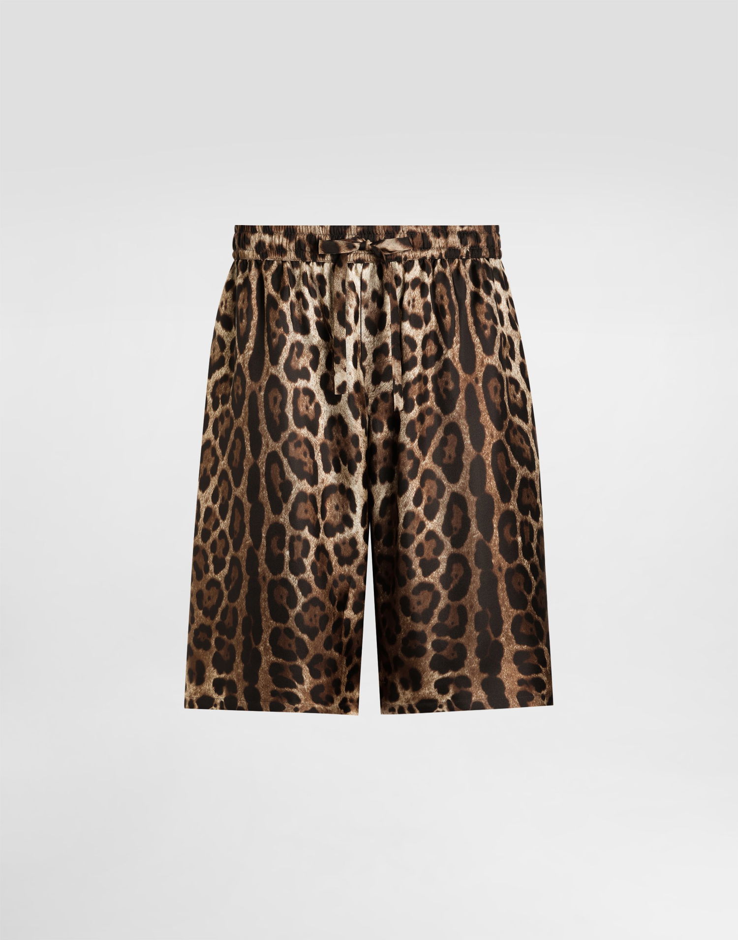 Shortsit Dolce & Gabbana Dolce & Gabbana Leopard-Print Silk Shorts Monivärinen | GV37ATIS1B7HY13M, 0