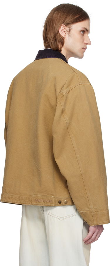 Takki Ambush AMBUSH Canvas Work Jacket Beige | 12115307, 2