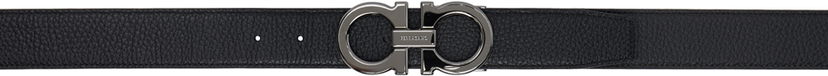 Vyöt FERRAGAMO Reversible Gancini Belt Tummansininen | 687611