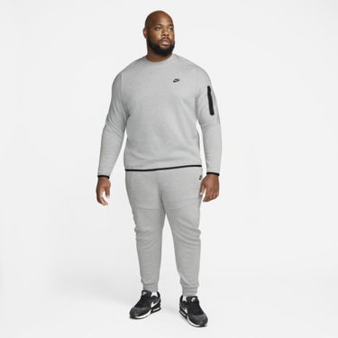 Huppari Nike Tech Fleece Crew Sweatshirt Harmaa | CU4505-063, 1