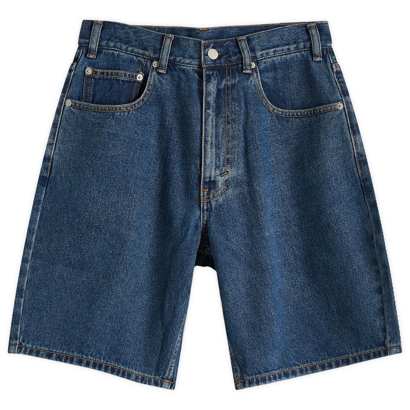 Shortsit thisisneverthat thisisneverthat Washed Denim Shorts, Size Large Sininen | TN251DSO5S01-BLUE