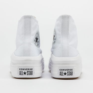 Tennarit ja kengät Converse Chuck Taylor All Star Move Hi Valkoinen | 568498C, 3