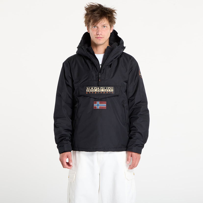 Takki Napapijri Napapijri Rainforest Next Jacket Musta | NP0A4IB99411
