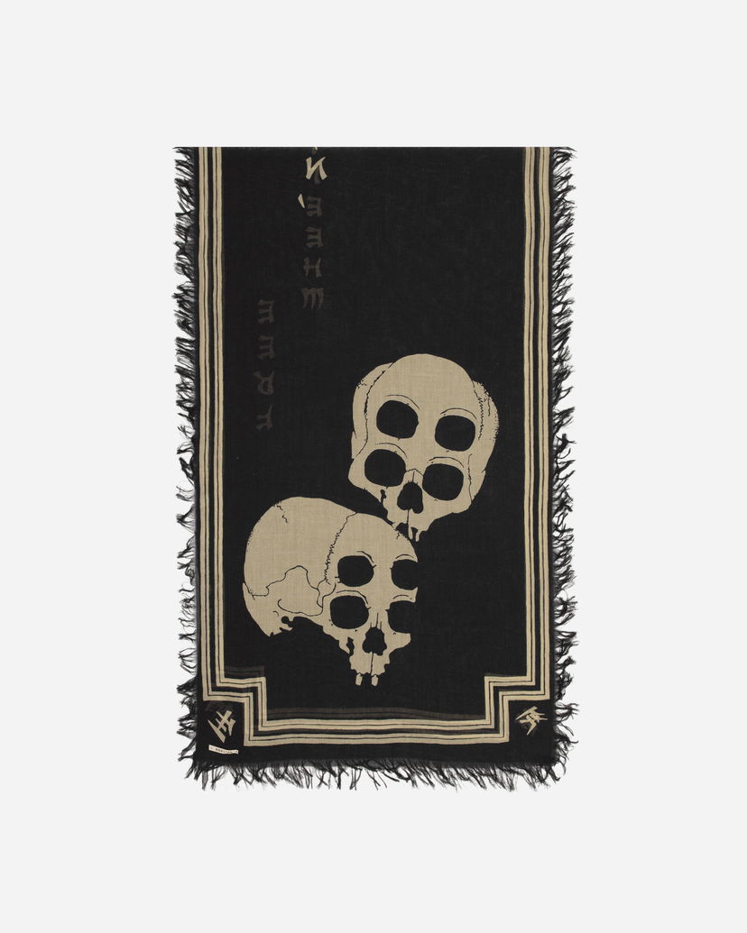 Huivi KAPITAL Rainskull Stole Musta | EK-1520XMA 1