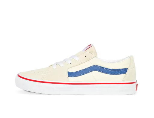 Skateboarding Vans Sk8-Low Classic White Navy Valkoinen | VN0A4UUK24I