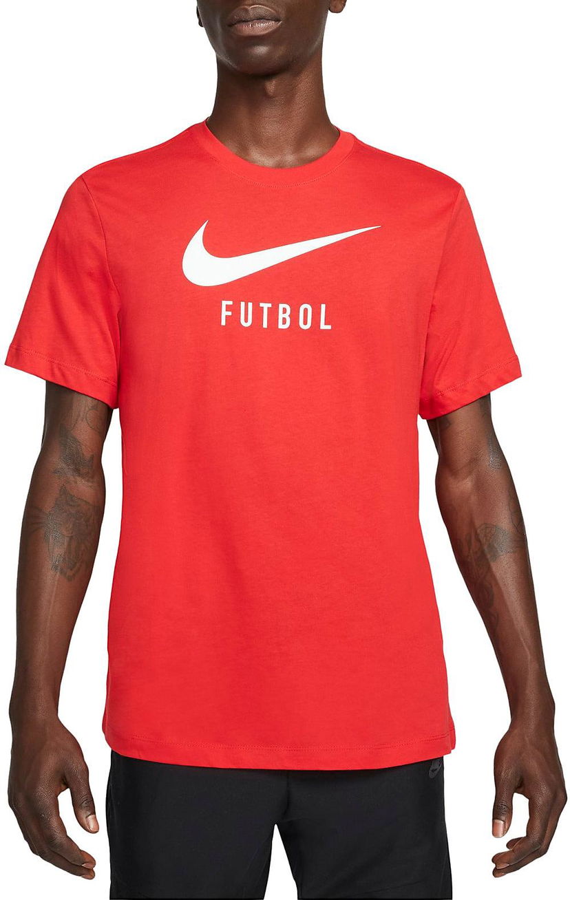T-paita Nike Nike Swoosh T-Shirt Punainen | dh3890-658