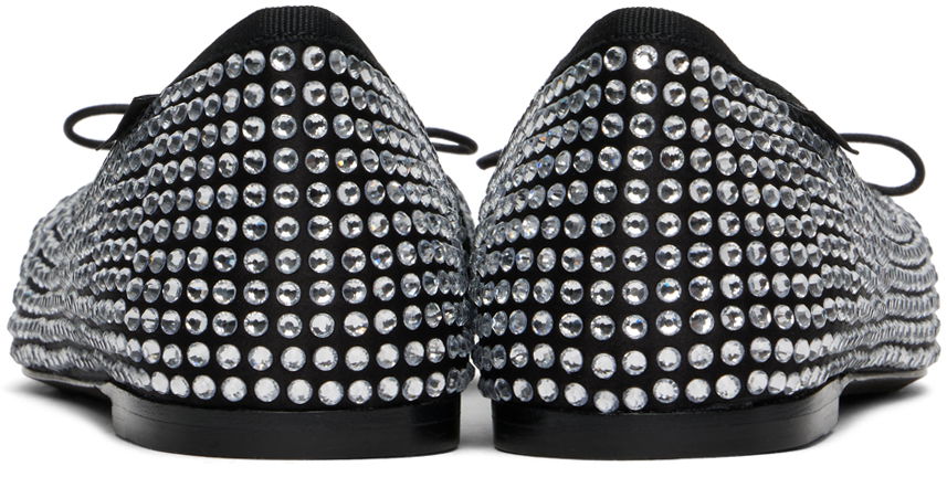 Mekko Alexander Wang Alexander Wang Billie Crystal Ballerina Flats Musta | 30324F065, 1