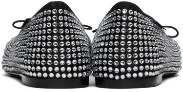 Mekko Alexander Wang Alexander Wang Billie Crystal Ballerina Flats Musta | 30324F065, 1