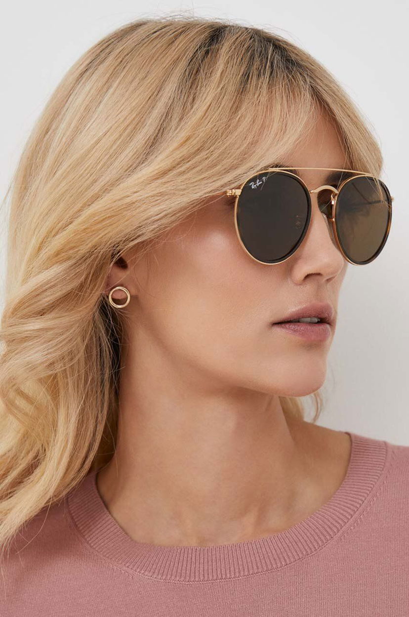 Aurinkolasit Ray-Ban Sunglasses 0RB3647N Ruskea | 0RB3647N