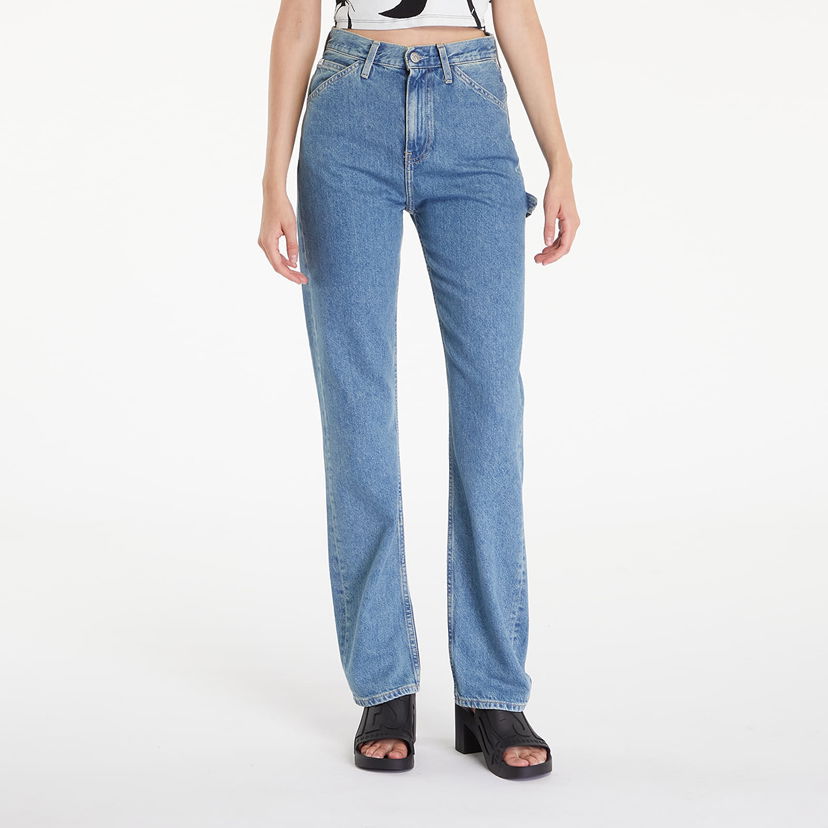 Jeans CALVIN KLEIN High Rise Straight Denim Light Sininen | J20J223718 1AA