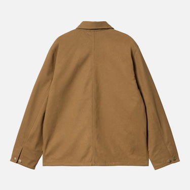 Takit Carhartt WIP Faux Suede Michigan Coat - Hamilton Brown Ruskea | I033717-HZXX, 0