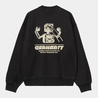 Huppari Carhartt WIP Wiptopia Sweatshirt Musta | I035644_9, 4