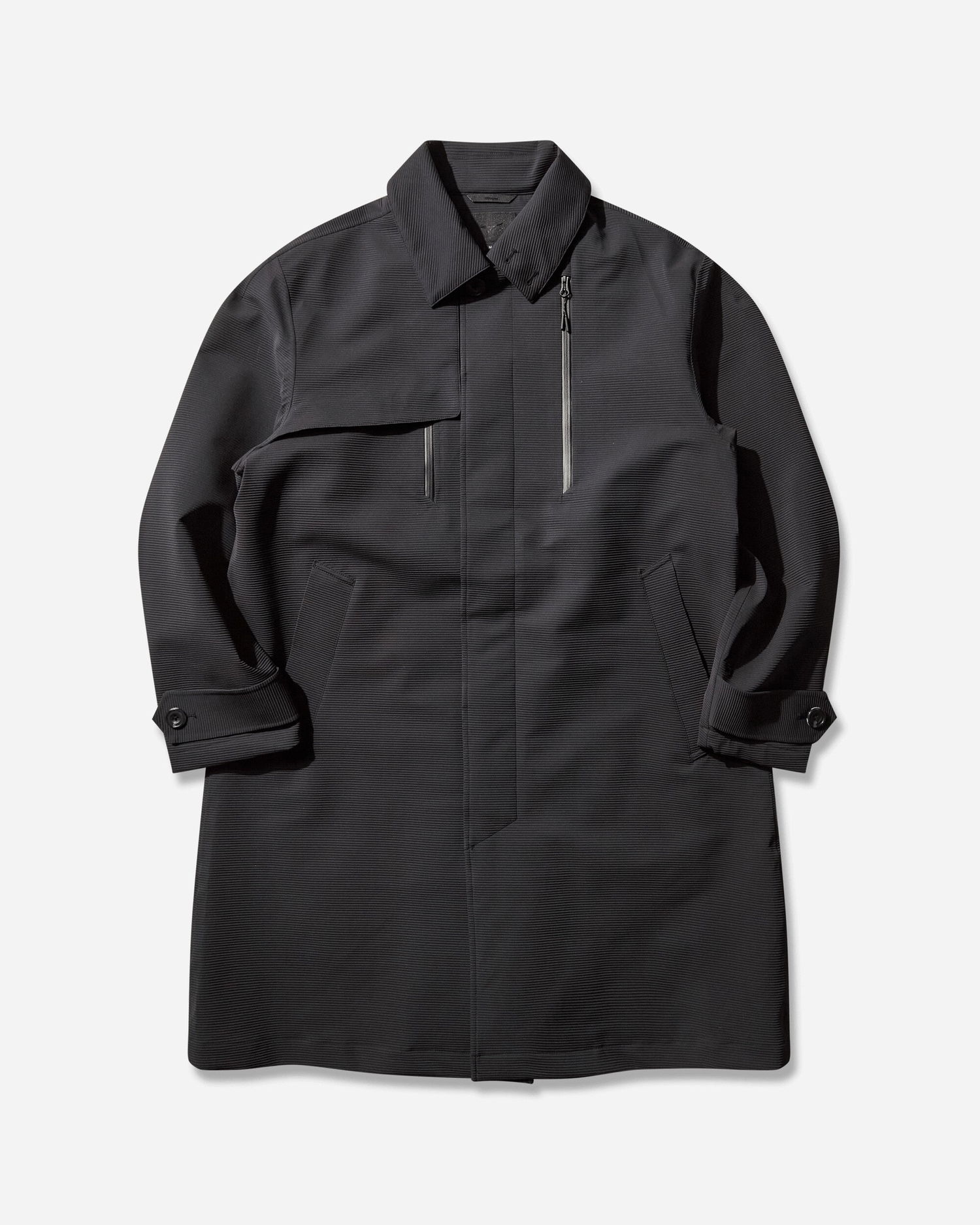 Trenssitakki Mizuno Tech Hard Shell Trench Coat Musta | B2GEC511-09, 1