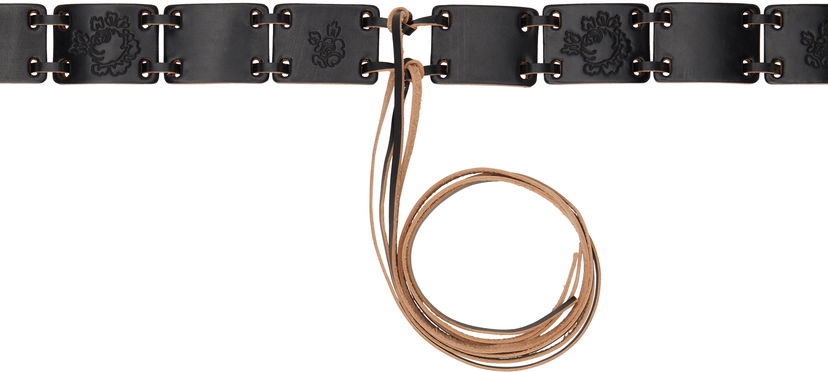 Vyöt OUR LEGACY Block Belt Musta | A42484B