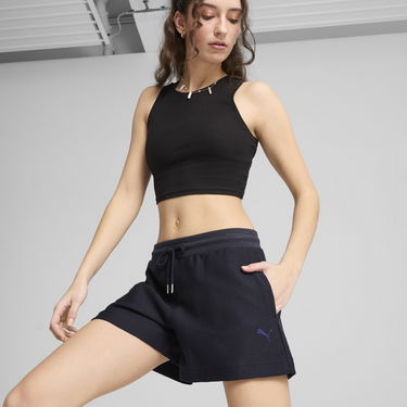 Shortsit Puma PREMIUM ESS A-Line 4" Jacquard Shorts Musta | 629782_16, 1